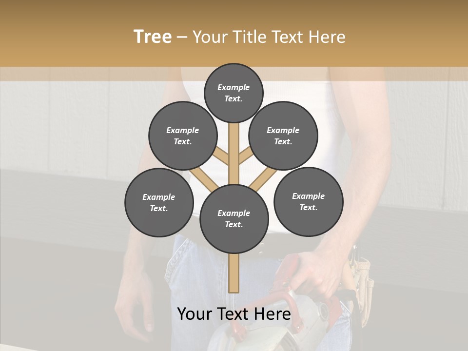 Adult Saw Builder PowerPoint Template