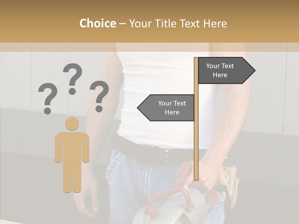 Adult Saw Builder PowerPoint Template