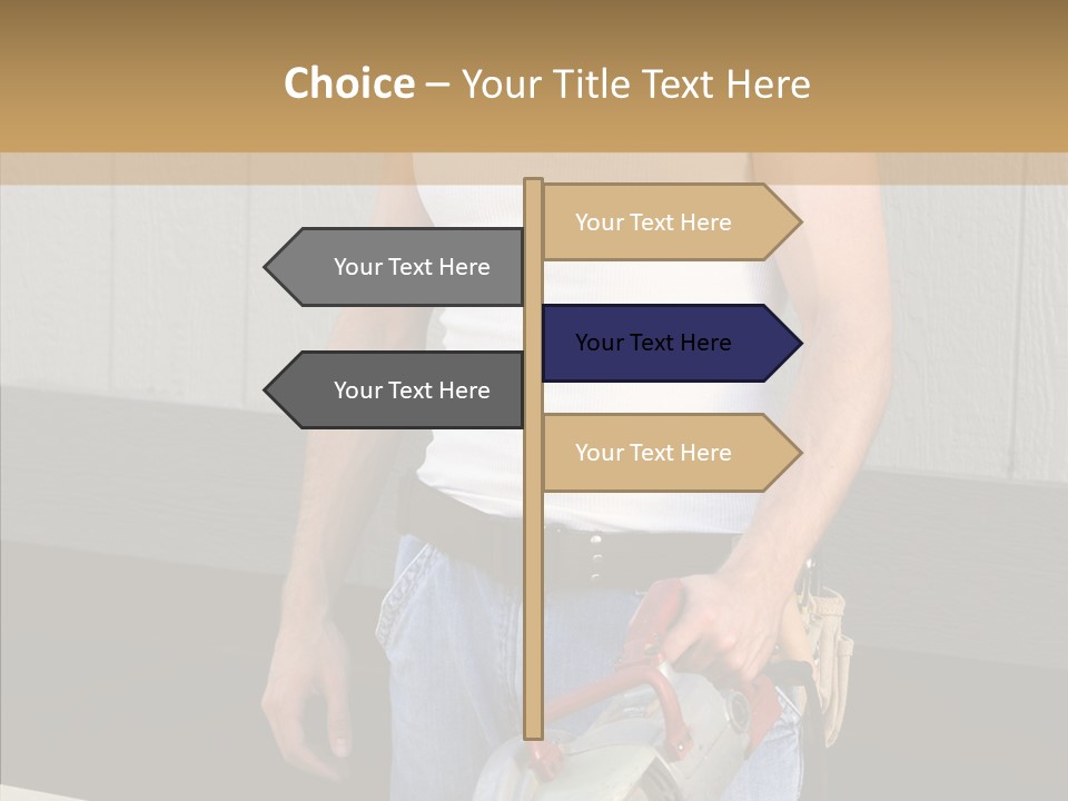 Adult Saw Builder PowerPoint Template