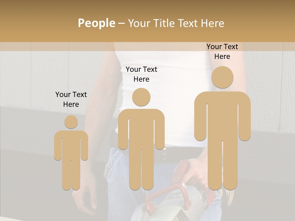 Adult Saw Builder PowerPoint Template