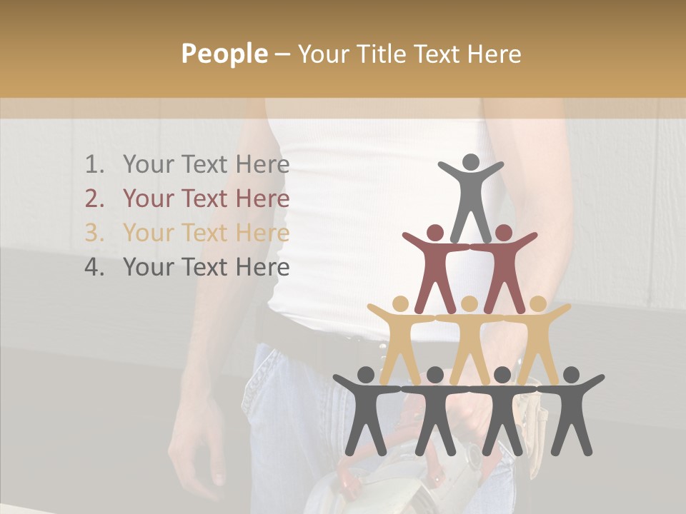 Adult Saw Builder PowerPoint Template