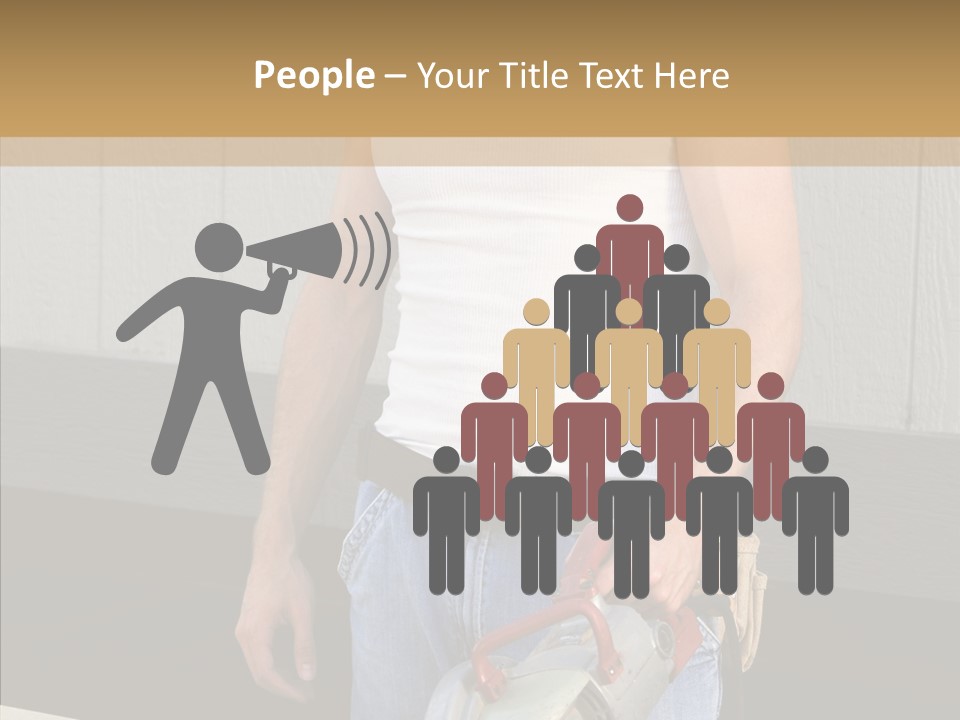 Adult Saw Builder PowerPoint Template