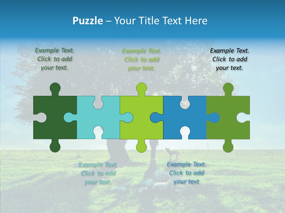 Human Toon Humor PowerPoint Template