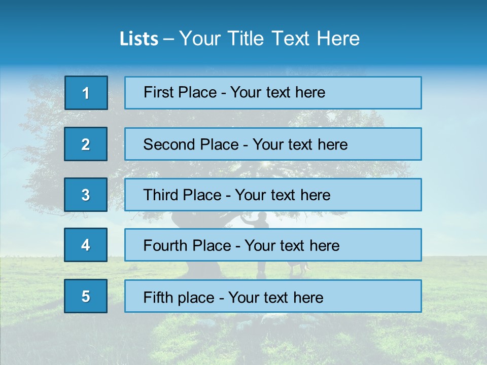 Human Toon Humor PowerPoint Template