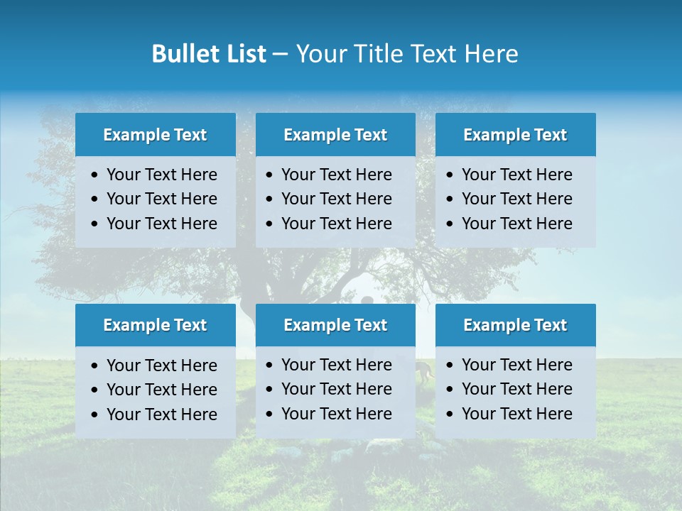 Human Toon Humor PowerPoint Template