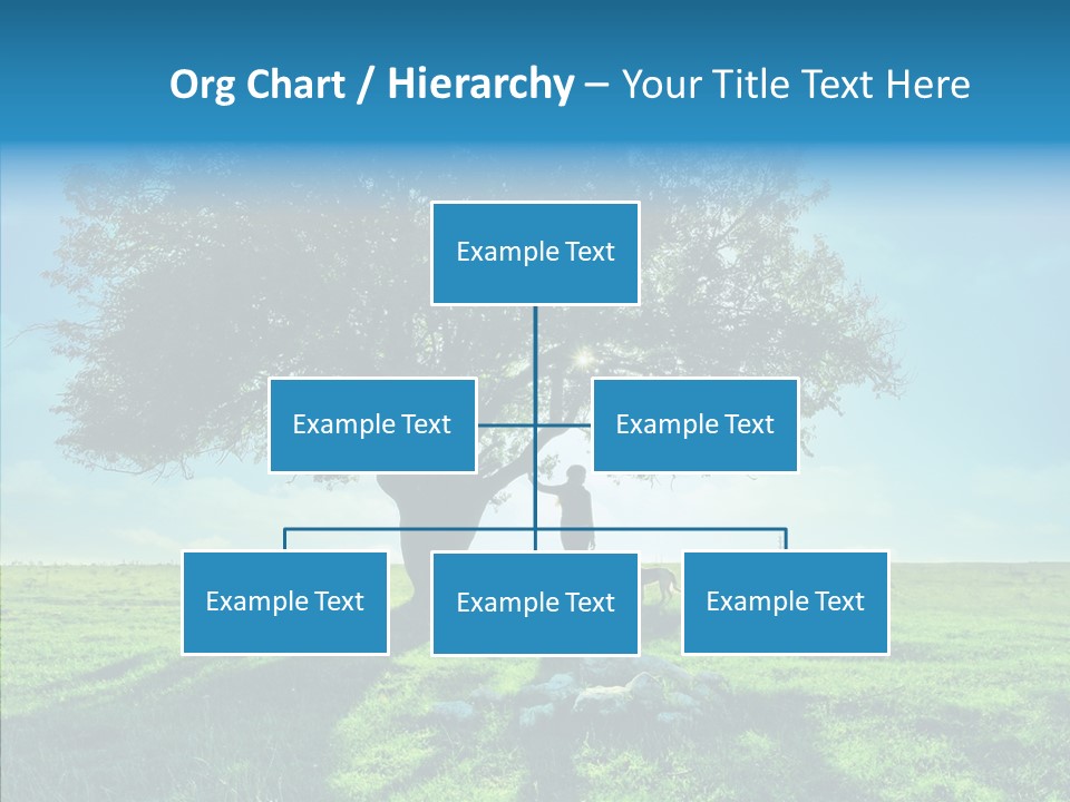 Human Toon Humor PowerPoint Template