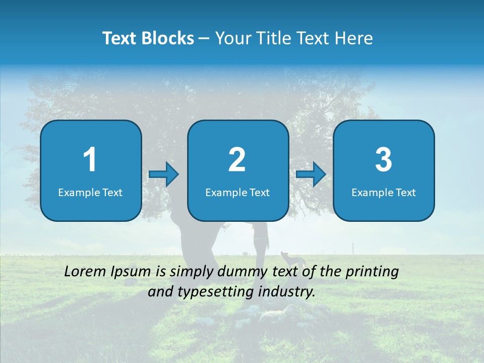 Human Toon Humor PowerPoint Template