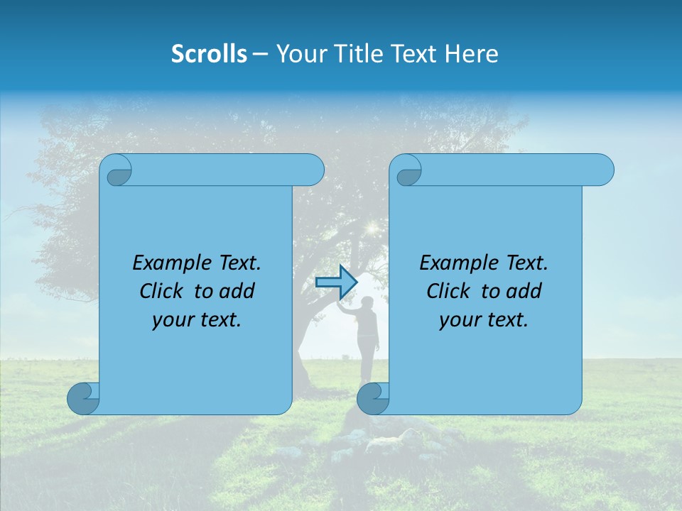 Human Toon Humor PowerPoint Template
