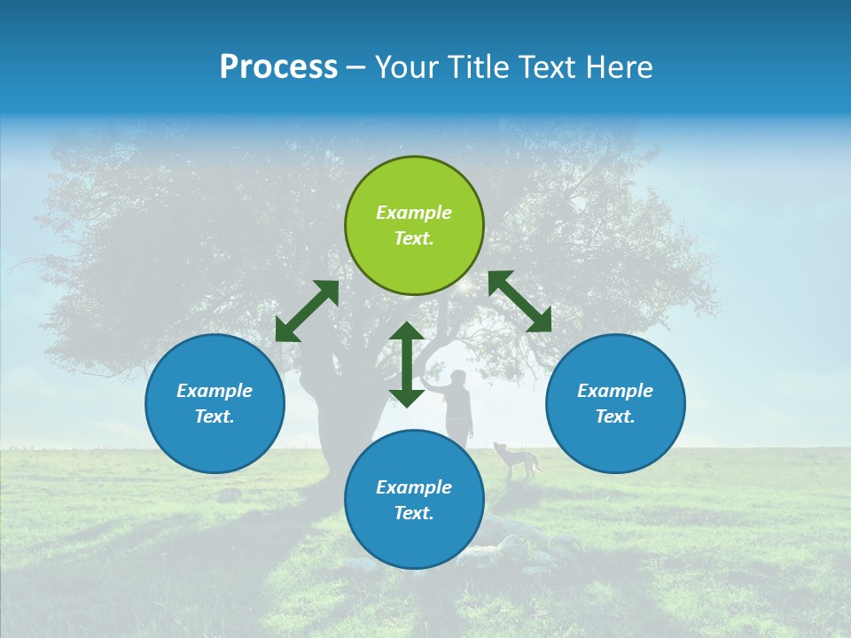 Human Toon Humor PowerPoint Template