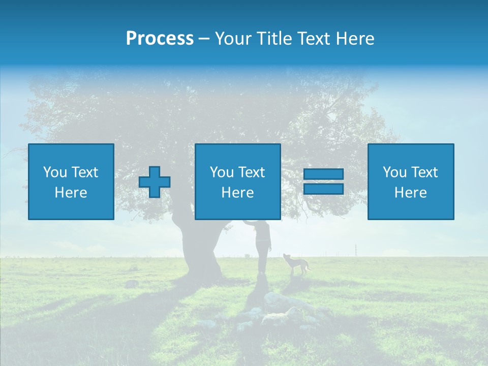 Human Toon Humor PowerPoint Template