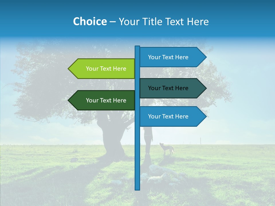 Human Toon Humor PowerPoint Template