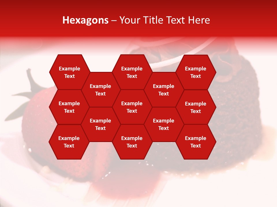 Red One Fruit PowerPoint Template