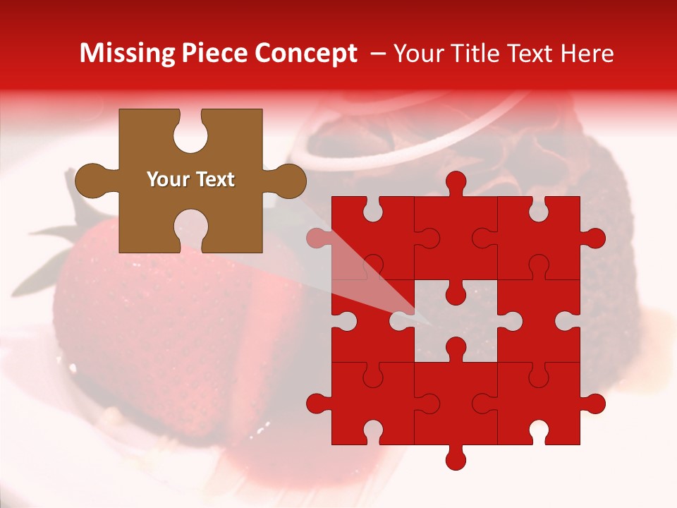 Red One Fruit PowerPoint Template