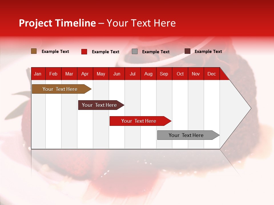 Red One Fruit PowerPoint Template