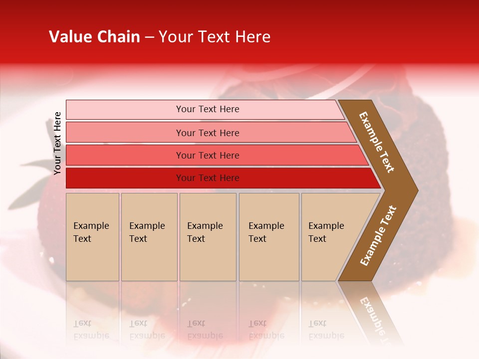 Red One Fruit PowerPoint Template