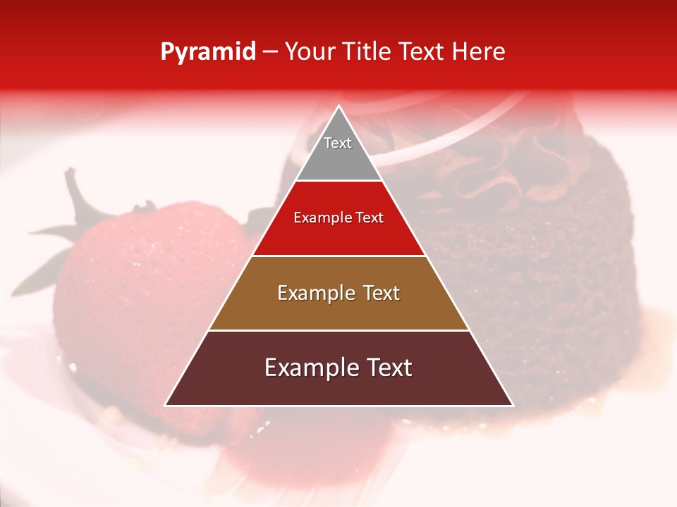 Red One Fruit PowerPoint Template
