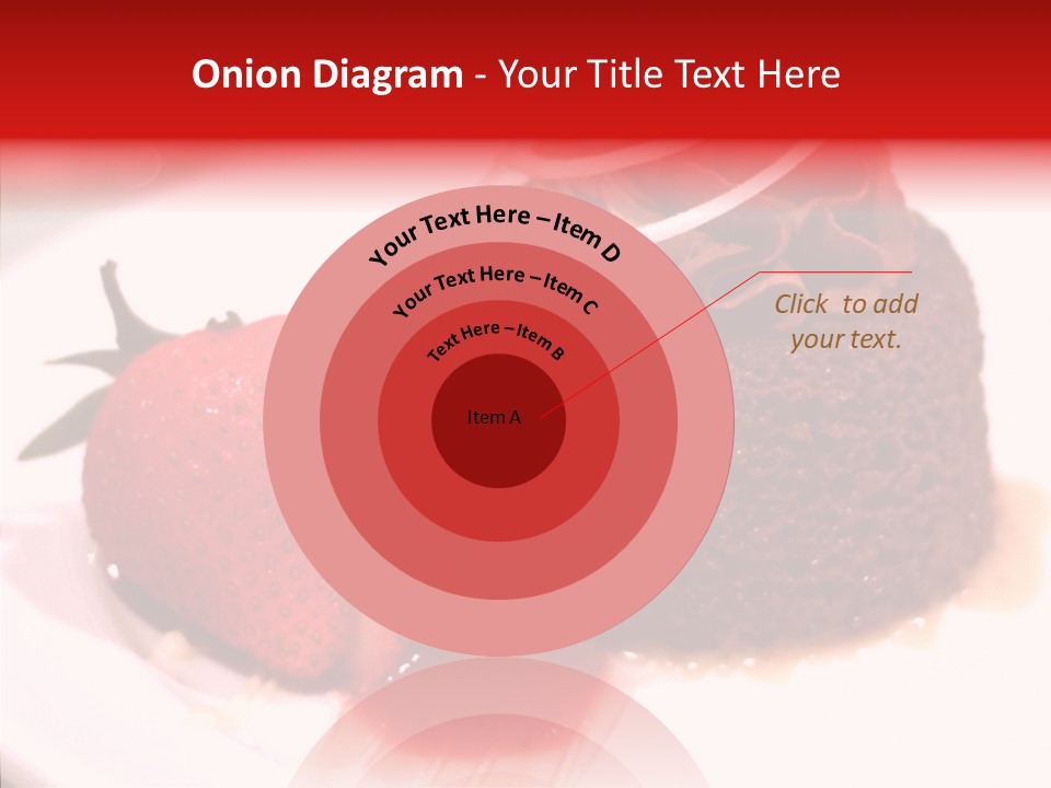 Red One Fruit PowerPoint Template