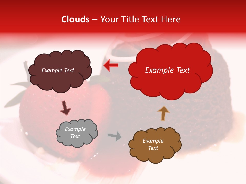 Red One Fruit PowerPoint Template