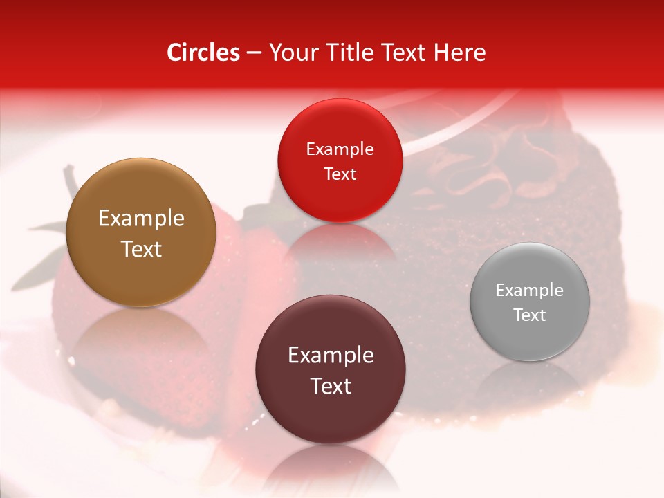 Red One Fruit PowerPoint Template