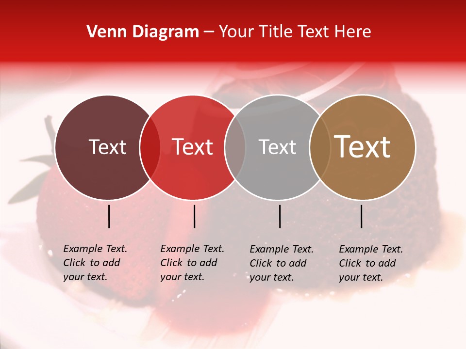 Red One Fruit PowerPoint Template