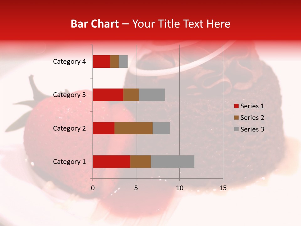 Red One Fruit PowerPoint Template