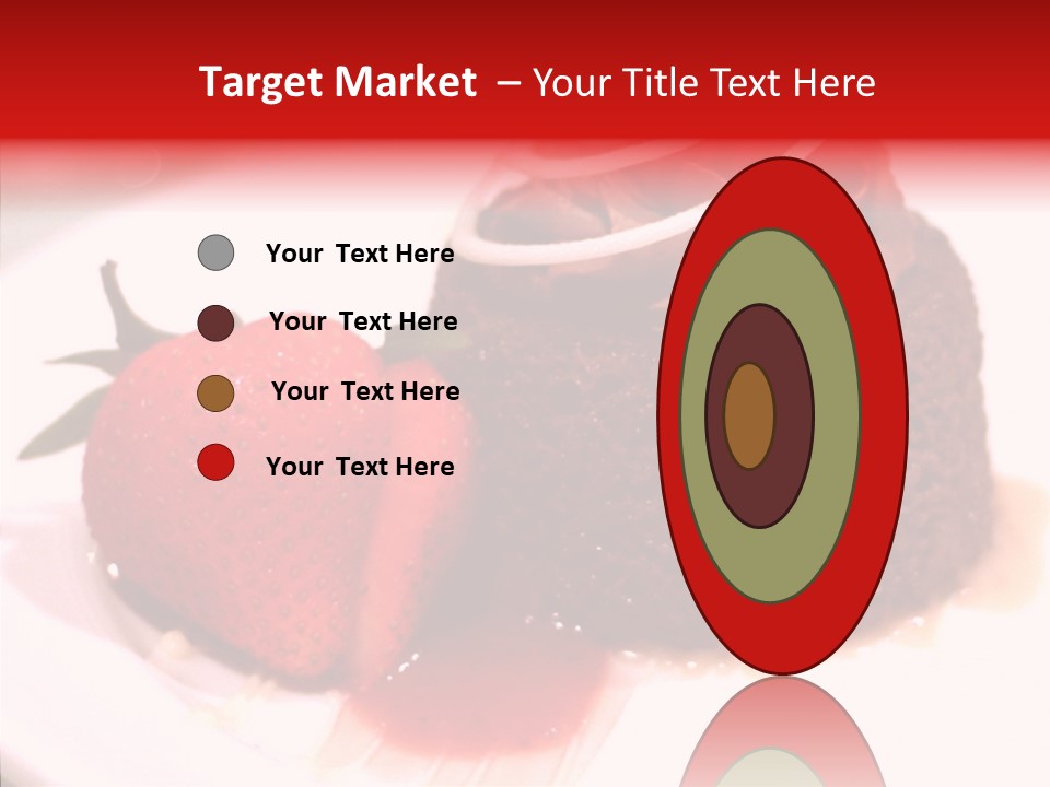 Red One Fruit PowerPoint Template