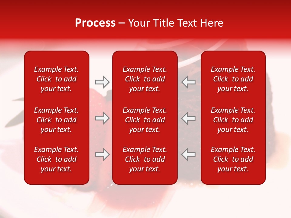 Red One Fruit PowerPoint Template