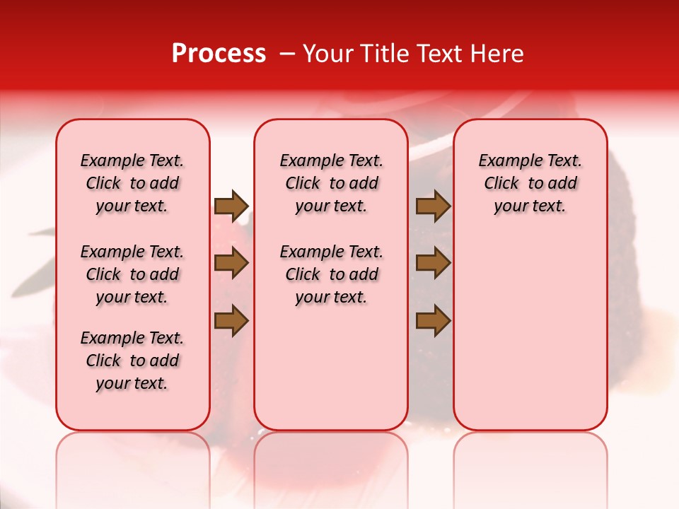 Red One Fruit PowerPoint Template