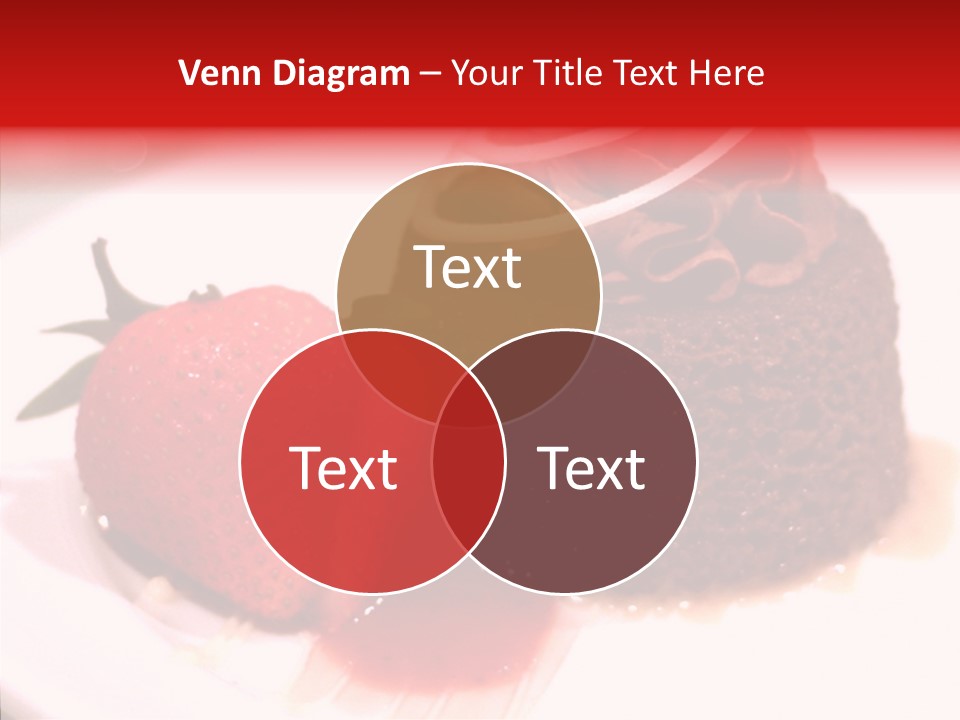 Red One Fruit PowerPoint Template