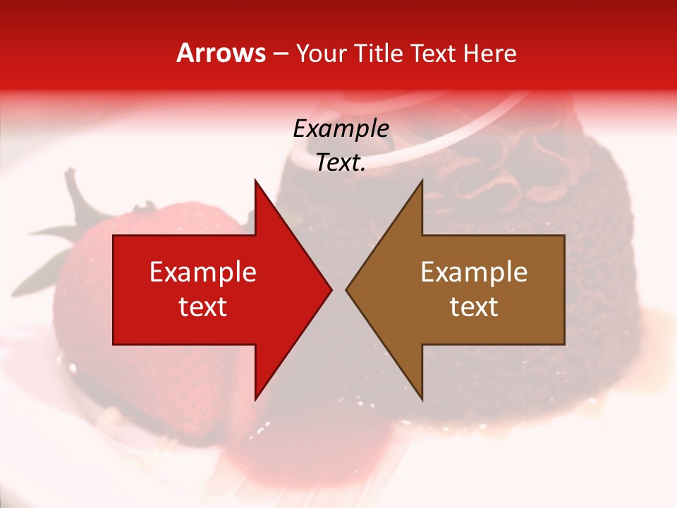 Red One Fruit PowerPoint Template