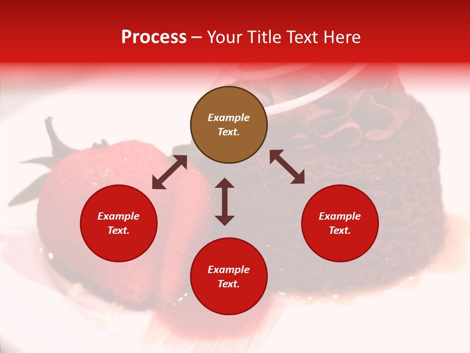 Red One Fruit PowerPoint Template