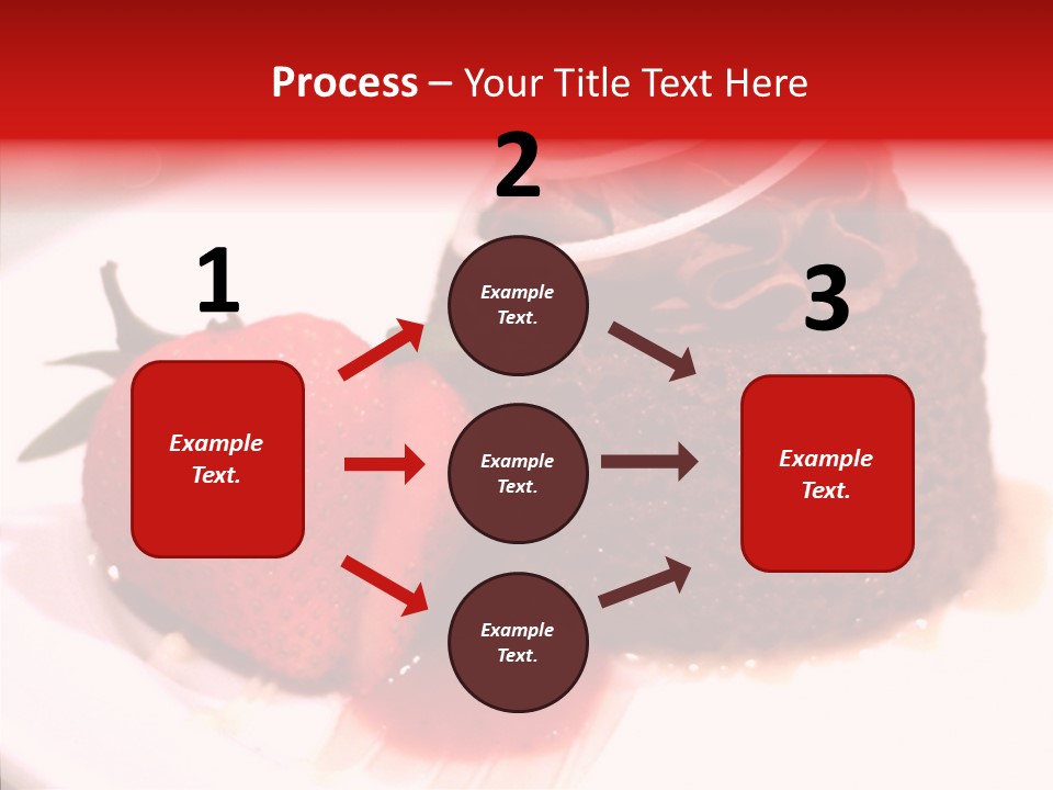 Red One Fruit PowerPoint Template
