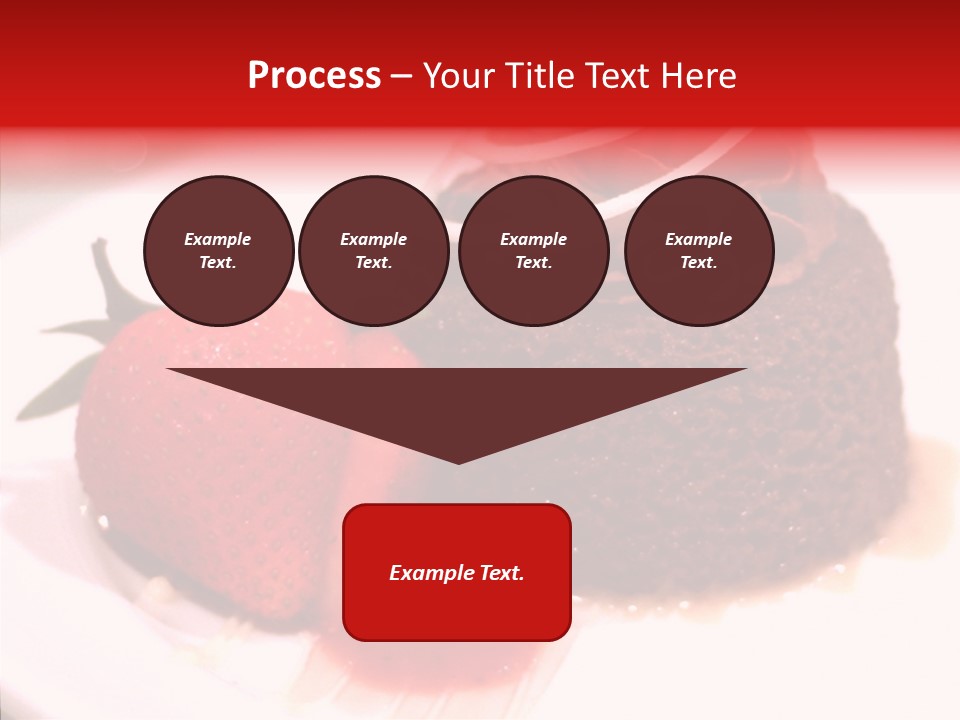 Red One Fruit PowerPoint Template