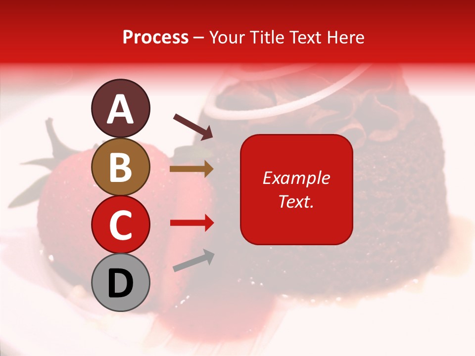 Red One Fruit PowerPoint Template