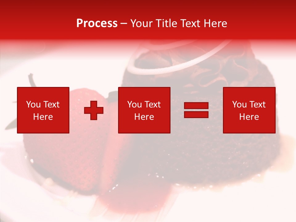 Red One Fruit PowerPoint Template