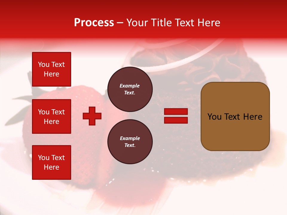 Red One Fruit PowerPoint Template