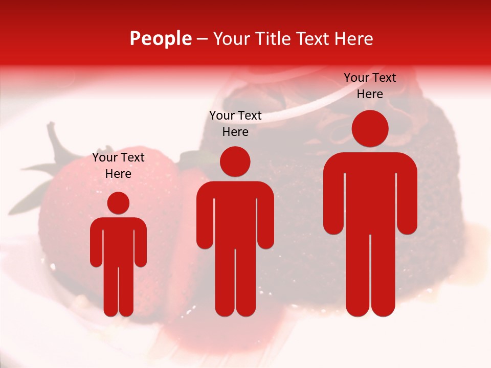 Red One Fruit PowerPoint Template