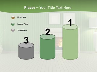 Fireplace Parquet Nobody PowerPoint Template