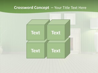 Fireplace Parquet Nobody PowerPoint Template