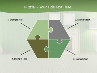 Fireplace Parquet Nobody PowerPoint Template