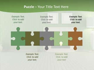 Fireplace Parquet Nobody PowerPoint Template