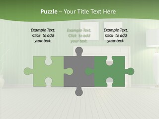 Fireplace Parquet Nobody PowerPoint Template