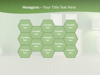 Fireplace Parquet Nobody PowerPoint Template