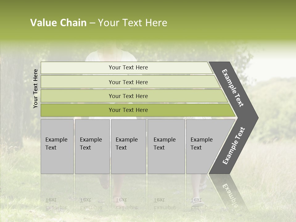 Loving Female Countryside PowerPoint Template