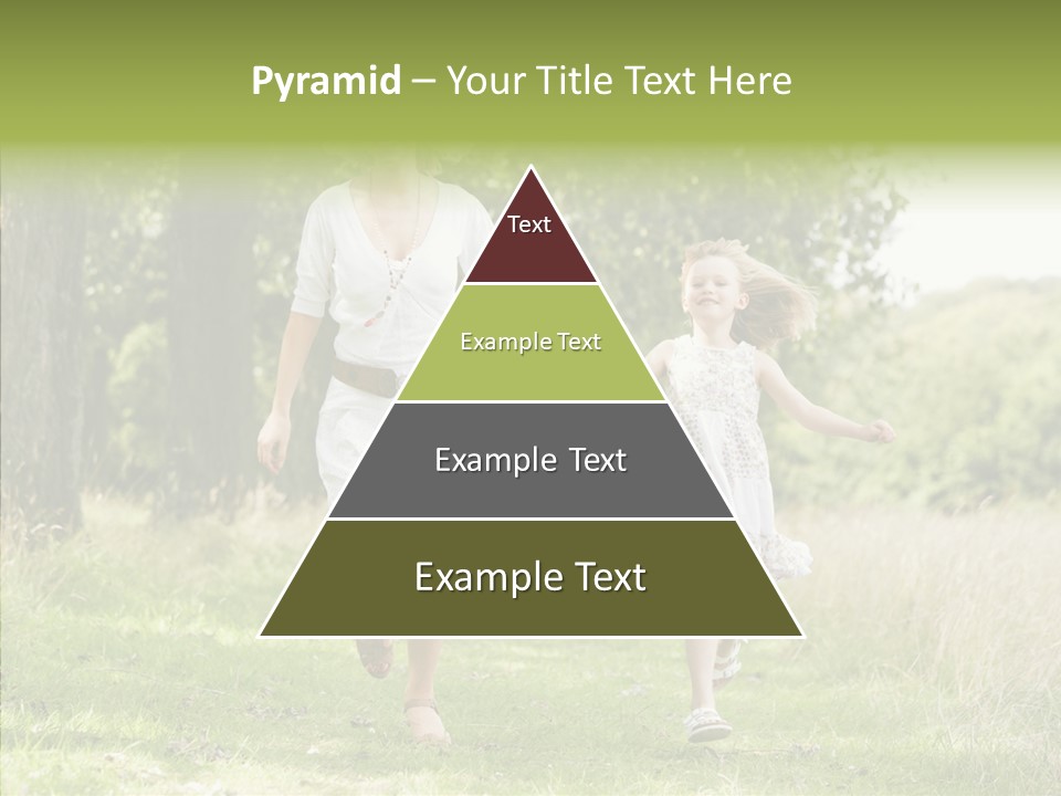 Loving Female Countryside PowerPoint Template