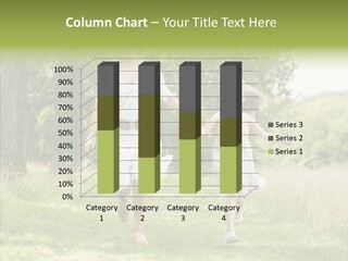 Loving Female Countryside PowerPoint Template