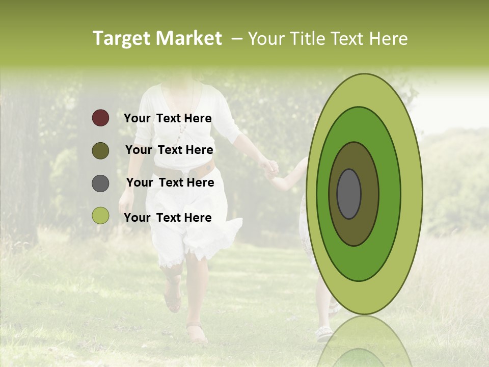 Loving Female Countryside PowerPoint Template