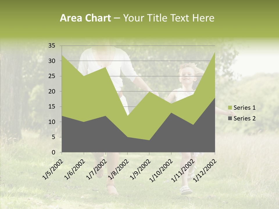 Loving Female Countryside PowerPoint Template