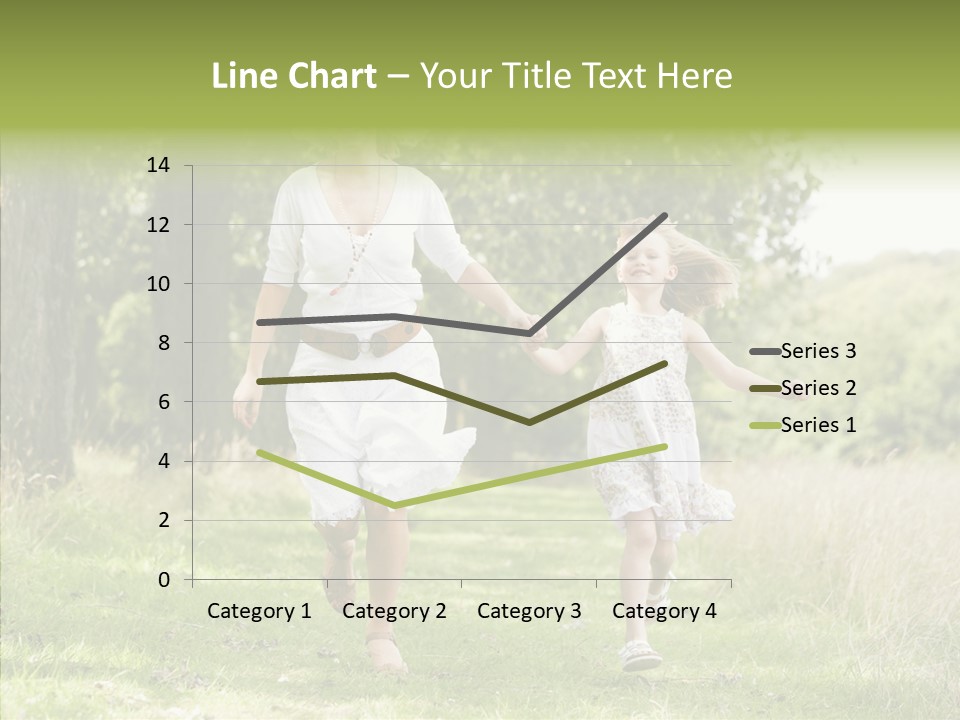 Loving Female Countryside PowerPoint Template