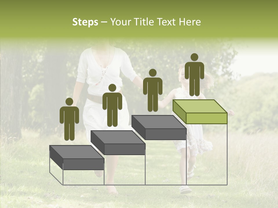 Loving Female Countryside PowerPoint Template